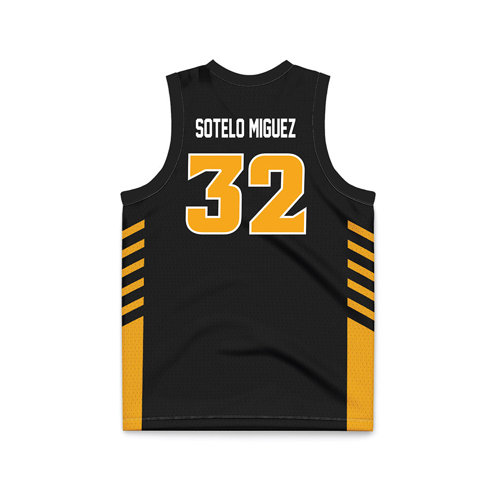 VCU - NCAA Women's Basketball : Lucia Sotelo Miguez - Black Basketball Jersey-1