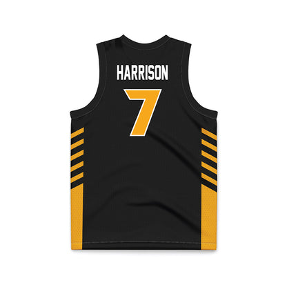 VCU - NCAA Women's Basketball : Mahaila Harrison - Black Basketball Jersey-1