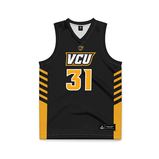 VCU - NCAA Women's Basketball : Isabel Whitelaw - Black Basketball Jersey-0