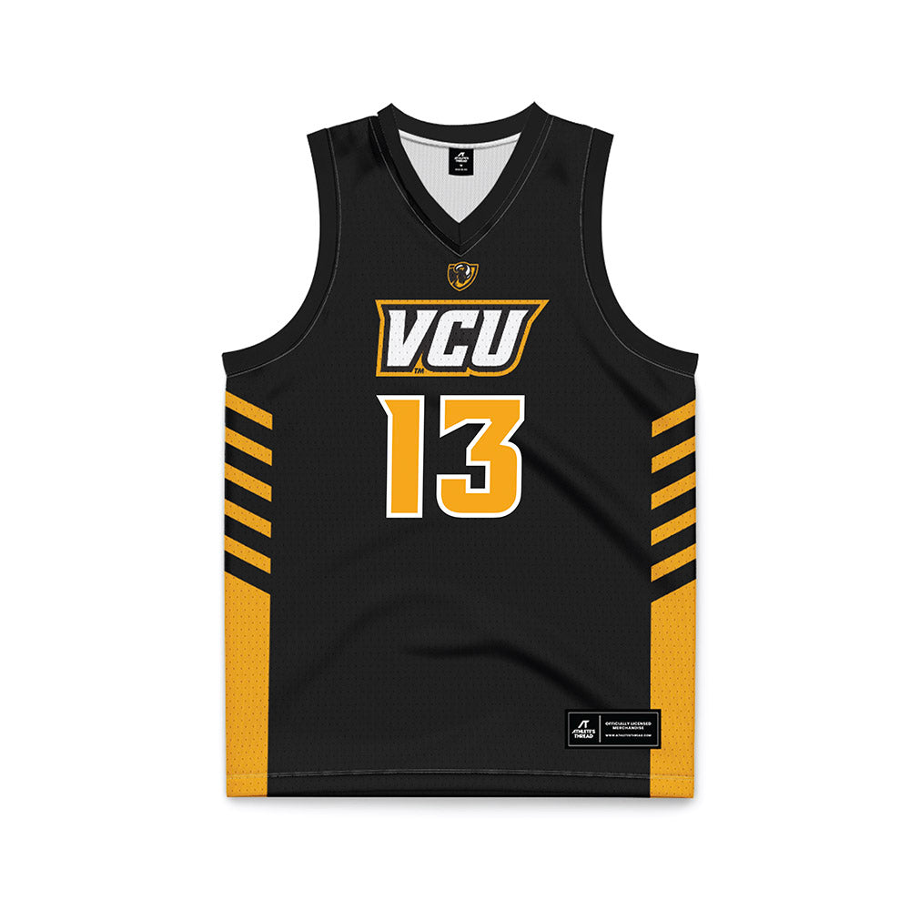 VCU - NCAA Women's Basketball : Zoli Khalil - Black Basketball Jersey-0