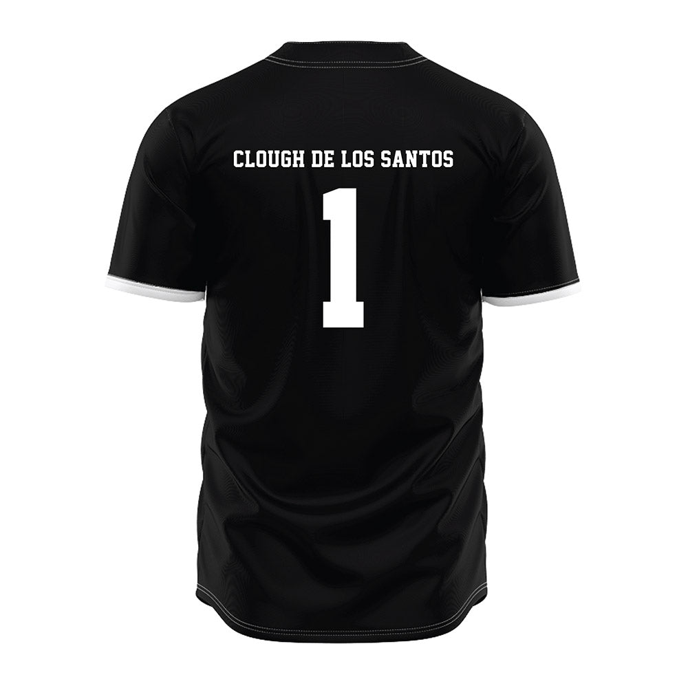 NMSU - NCAA Baseball : Jonatan Clough De Los Santos - Black Jersey