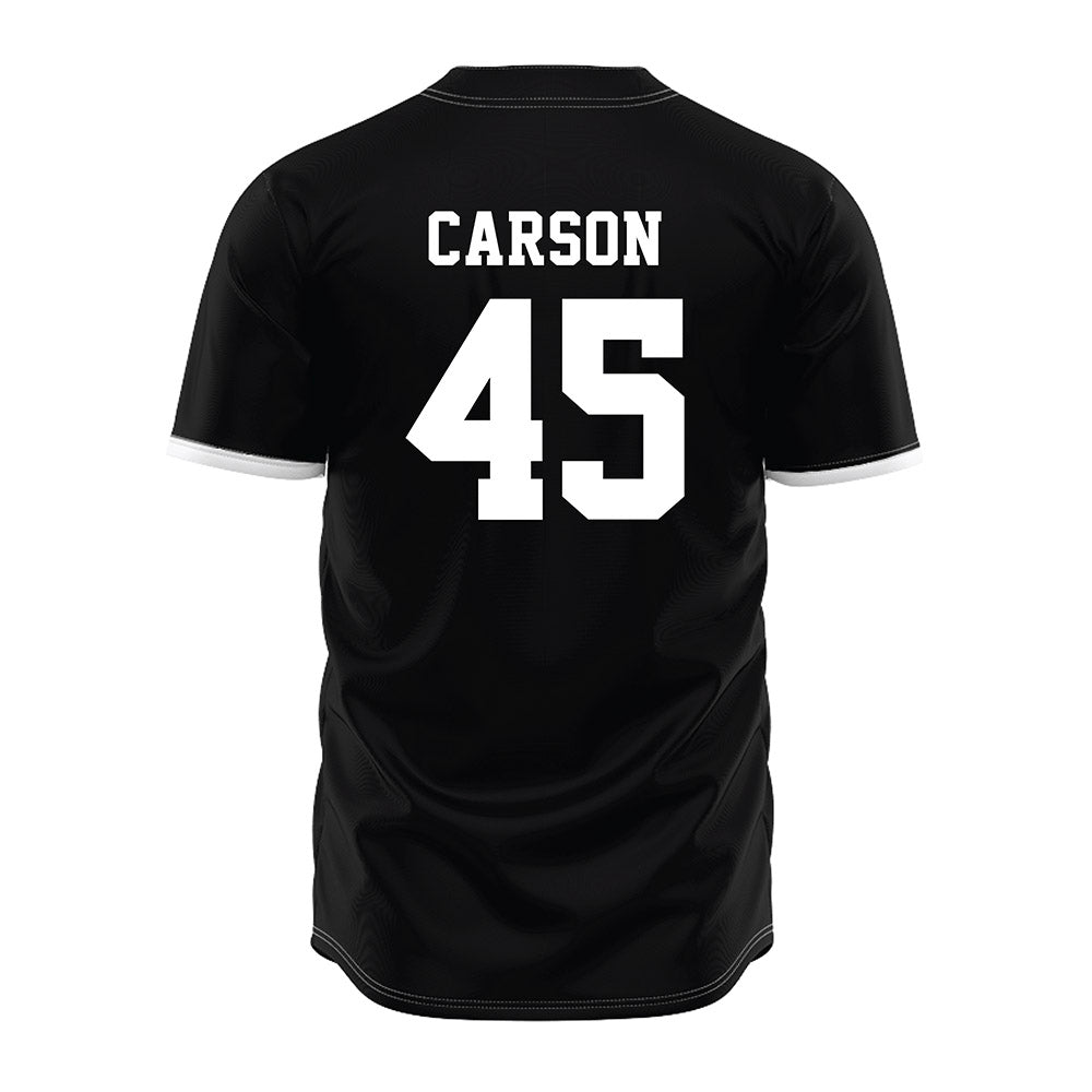 NMSU - NCAA Baseball : Cody Carson - Black Jersey