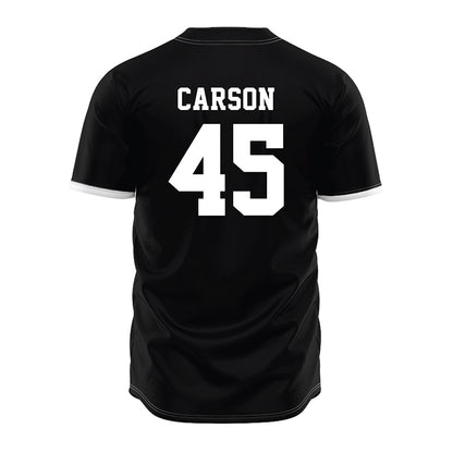 NMSU - NCAA Baseball : Cody Carson - Black Jersey