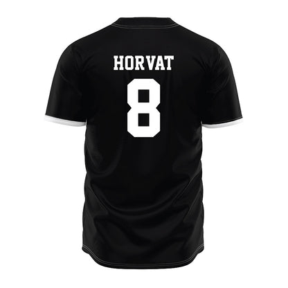 NMSU - NCAA Baseball : Gianni Horvat - Black Jersey-1
