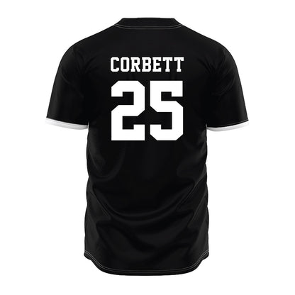 NMSU - NCAA Baseball : Austin Corbett - Black Jersey-1