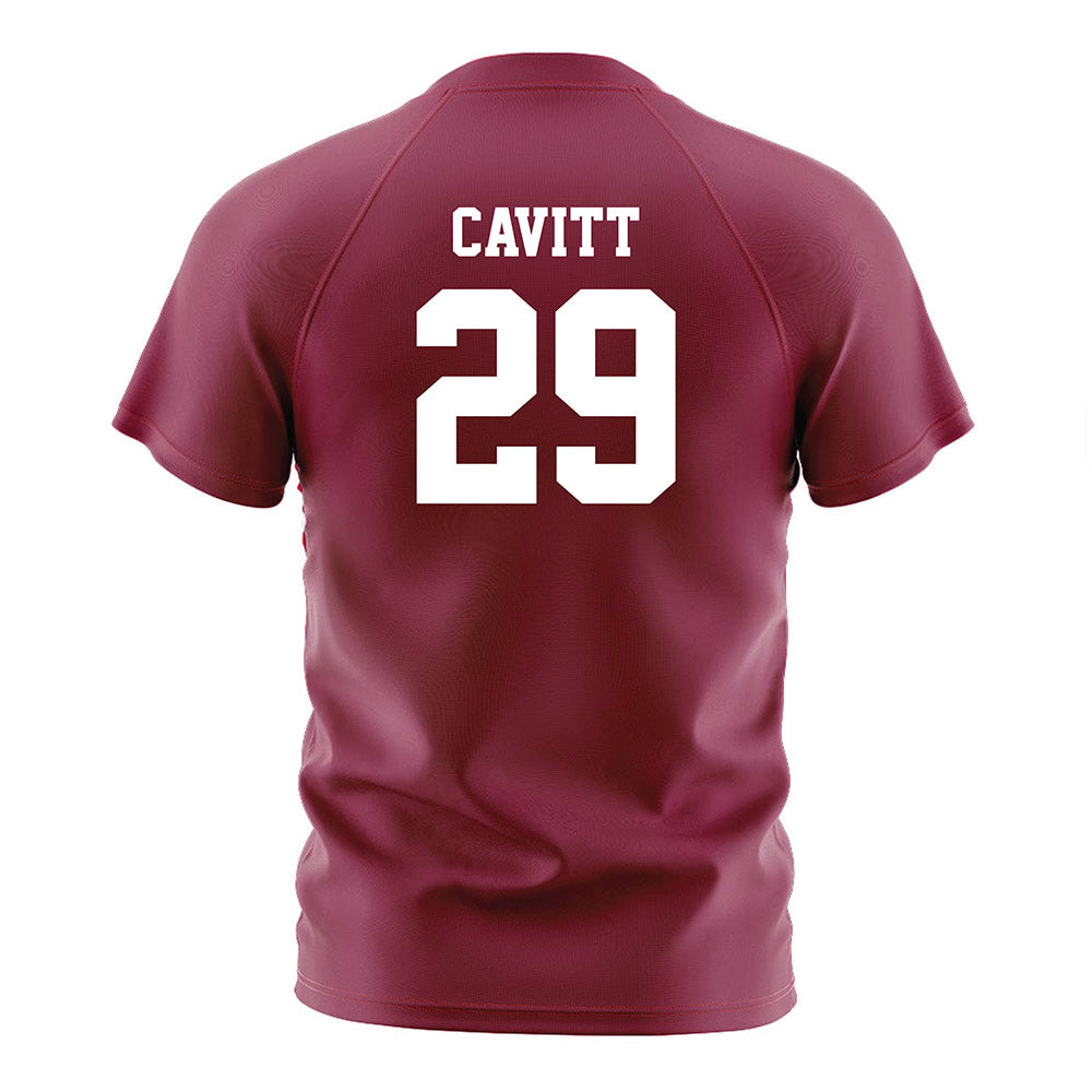 NMSU - NCAA Women's Soccer : Marlee Cavitt - Red Soccer Jersey-1