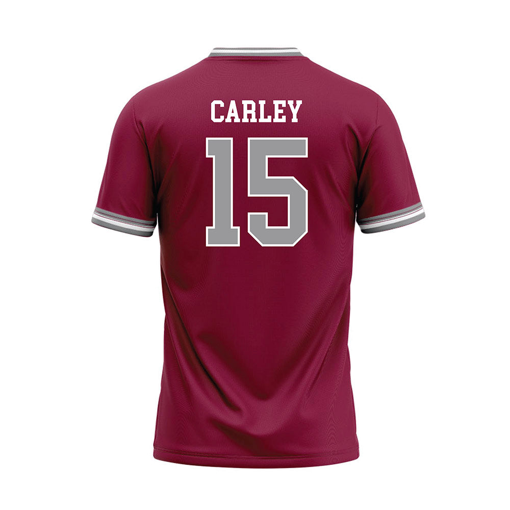 NMSU - NCAA Softball : Riley Carley - Red Baseball Jersey-1