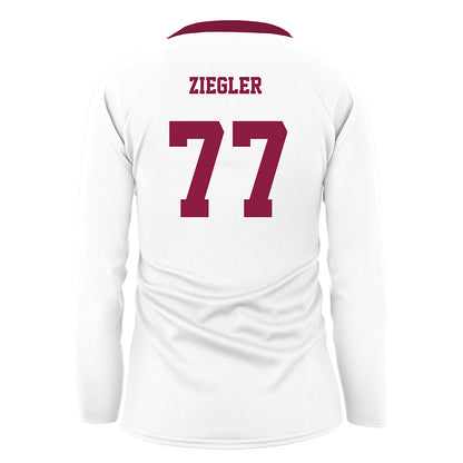 NMSU - NCAA Women's Volleyball : Rozowyn Ziegler - White Volleyball Jersey-1