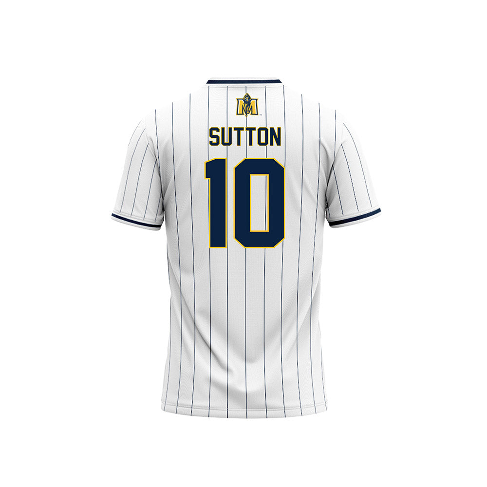 Murray State - NCAA Softball : Hannah Sutton - White Baseball Jersey-1