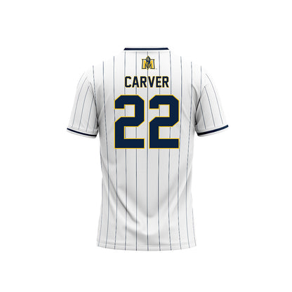 Murray State - NCAA Softball : Abryanna Carver - White Baseball Jersey-1