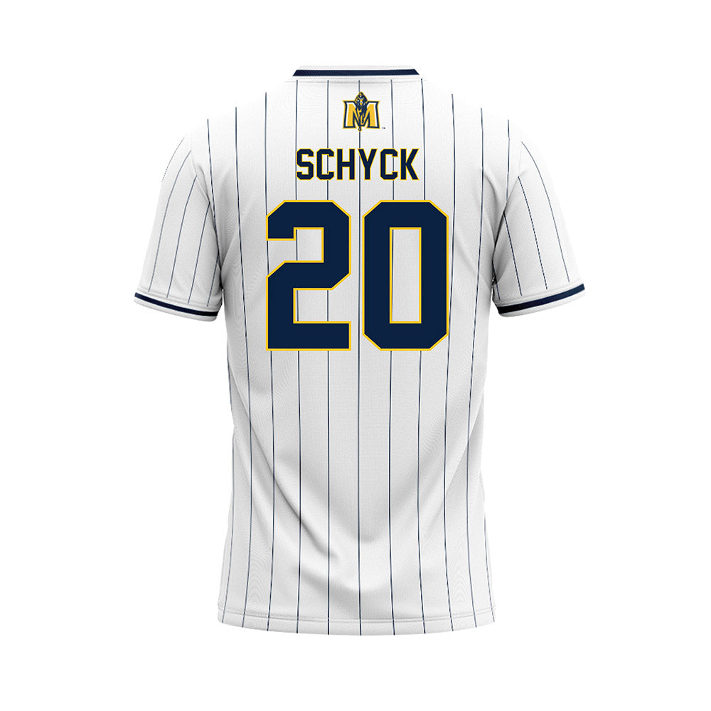 Murray State - NCAA Softball : Ailey Schyck - White Baseball Jersey