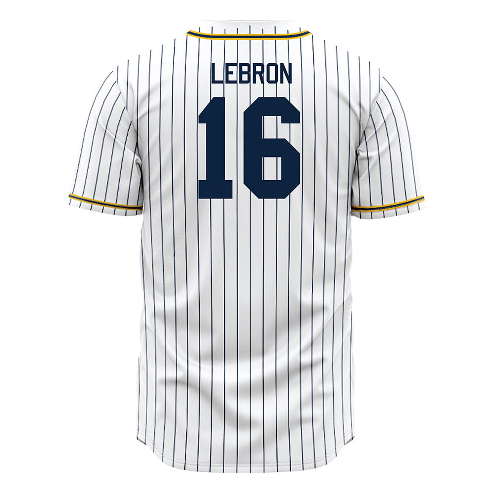 Murray State - NCAA Baseball : Derek Lebron - White Jersey-1