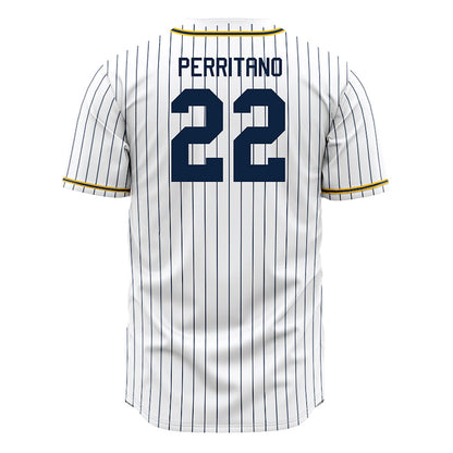 Murray State - NCAA Baseball : Anthony Perritano - White Jersey-1
