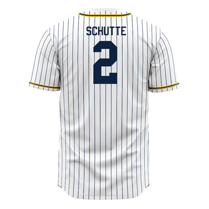 Murray State - NCAA Baseball : Nic Schutte - White Jersey-1