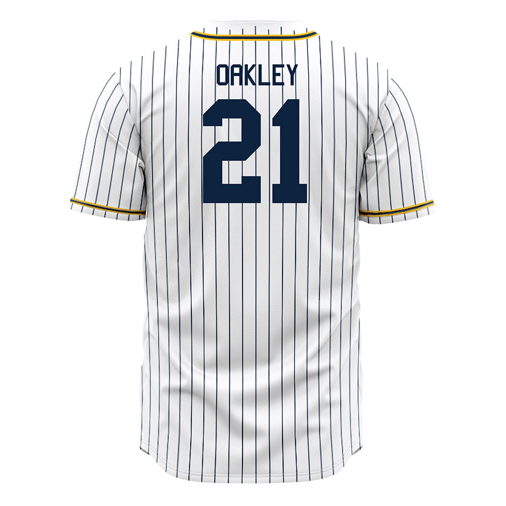 Murray State - NCAA Baseball : Reese Oakley - White Jersey-1