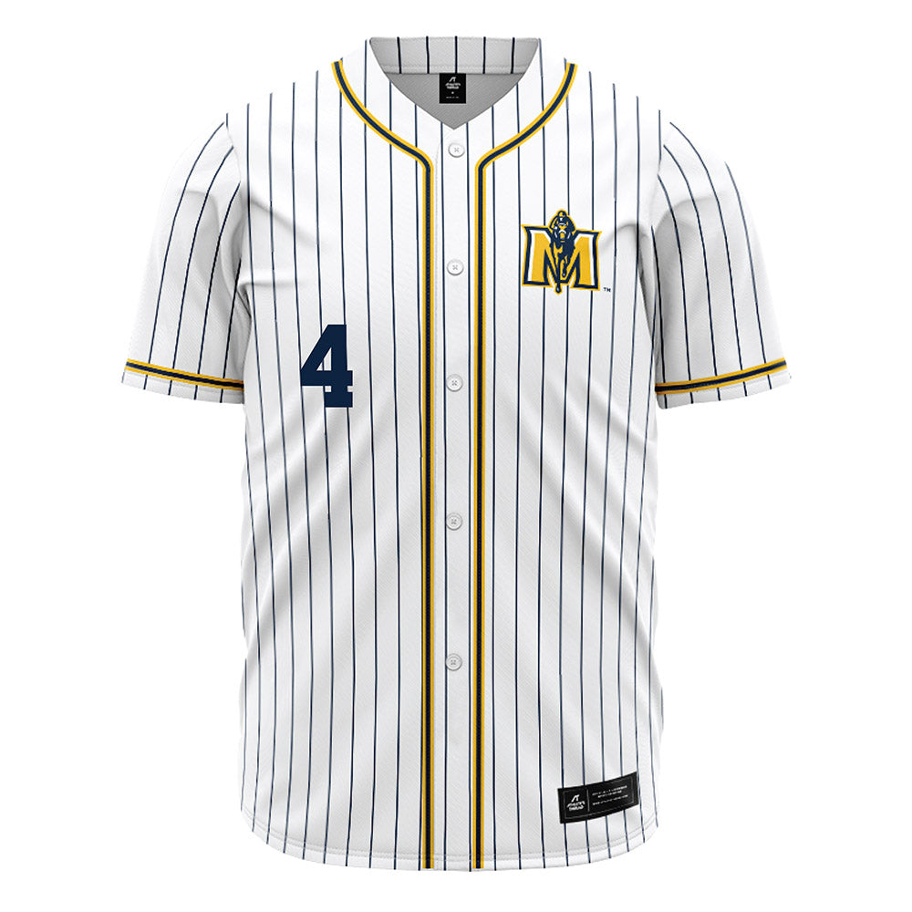 Murray State - NCAA Baseball : Gunnar Bingham - White Jersey
