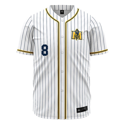 Murray State - NCAA Baseball : Walker Robey - White Jersey-0