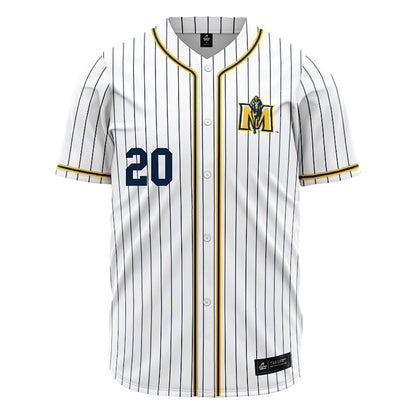 Murray State - NCAA Baseball : Ethan Lyke - White Jersey