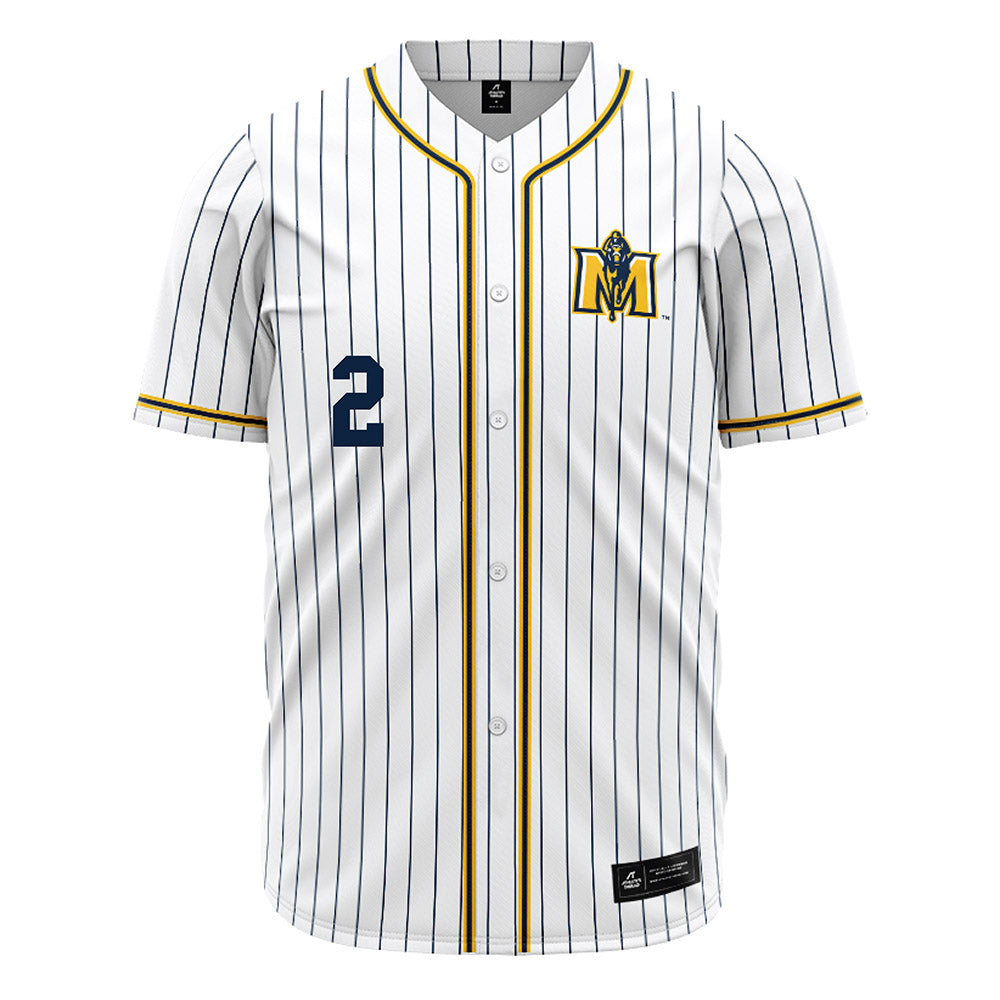 Murray State - NCAA Baseball : Nic Schutte - White Jersey-0