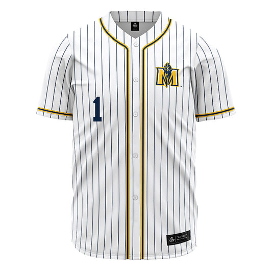 Murray State - NCAA Baseball : Sloan Barrett - White Jersey-0