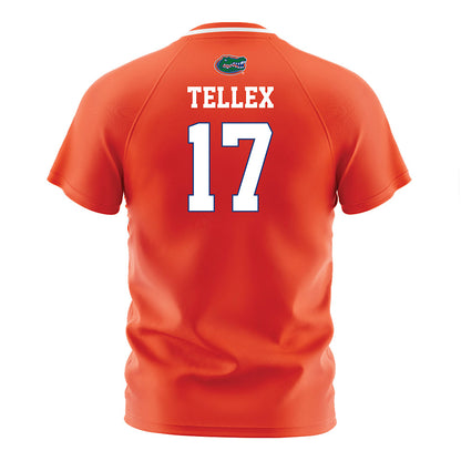 Florida - NCAA Women's Soccer : Delaney Tellex - Orange Soccer Jersey