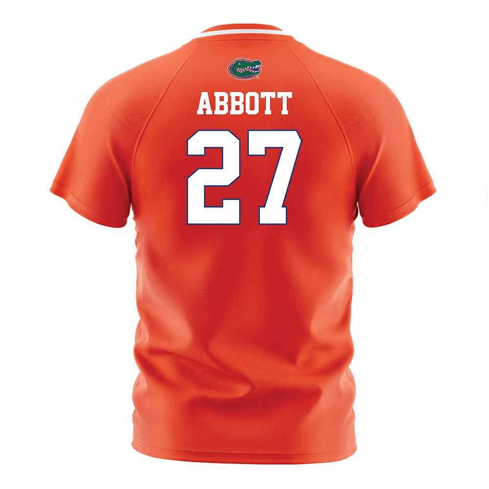 Florida - NCAA Women's Soccer : Norah Abbott - Orange Soccer Jersey