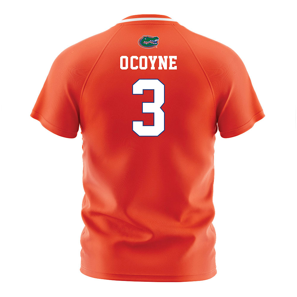 Florida - NCAA Women's Soccer : Tatum O'Coyne - Orange Soccer Jersey-1