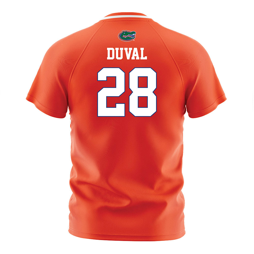 Florida - NCAA Women's Soccer : Emma Duval - Orange Soccer Jersey
