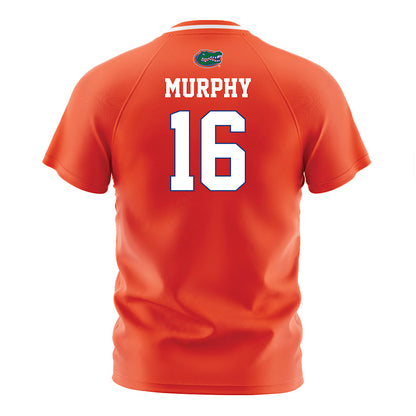 Florida - NCAA Women's Soccer : Brinley Murphy - Orange Soccer Jersey-1