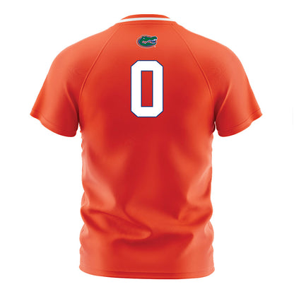 Florida - NCAA Women's Soccer : Paloma Peña - Orange Soccer Jersey-1