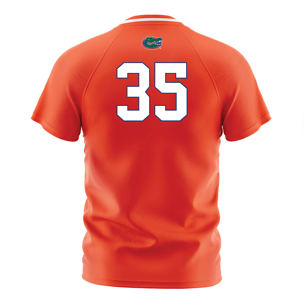 Florida - NCAA Women's Soccer : Lily Holden - Orange Soccer Jersey-1