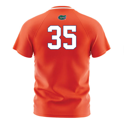 Florida - NCAA Women's Soccer : Lily Holden - Orange Soccer Jersey-1