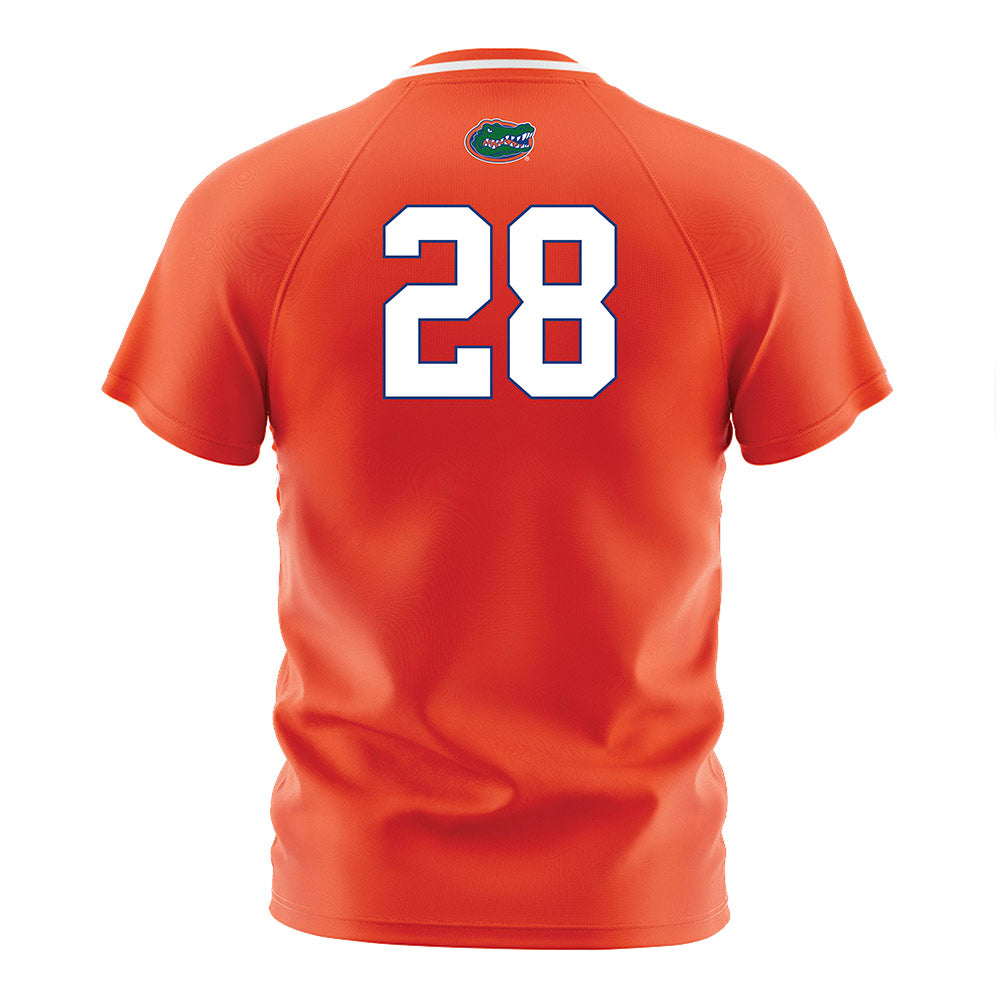 Florida - NCAA Women's Soccer : Emma Duval - Orange Soccer Jersey