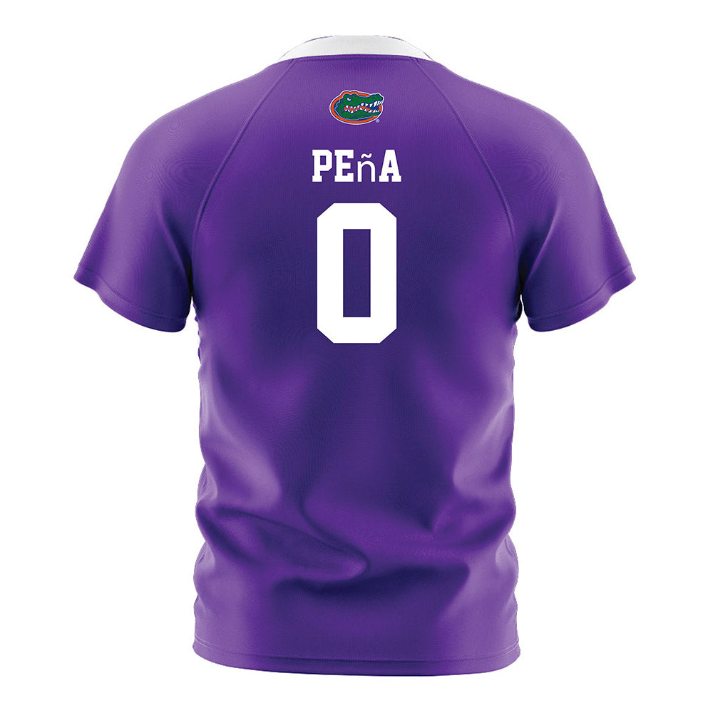 Florida - NCAA Women's Soccer : Paloma Peña - Soccer Jersey-1