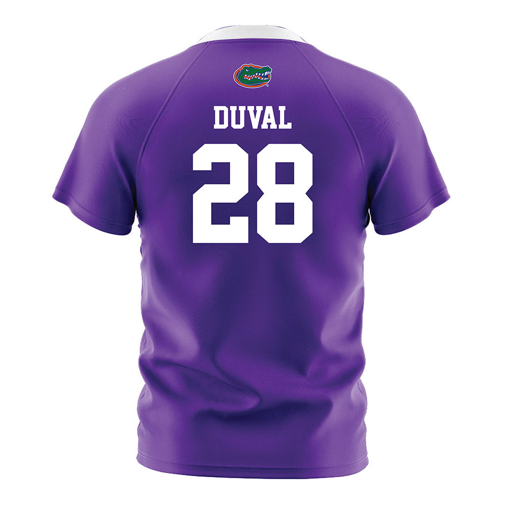 Florida - NCAA Women's Soccer : Emma Duval - Soccer Jersey