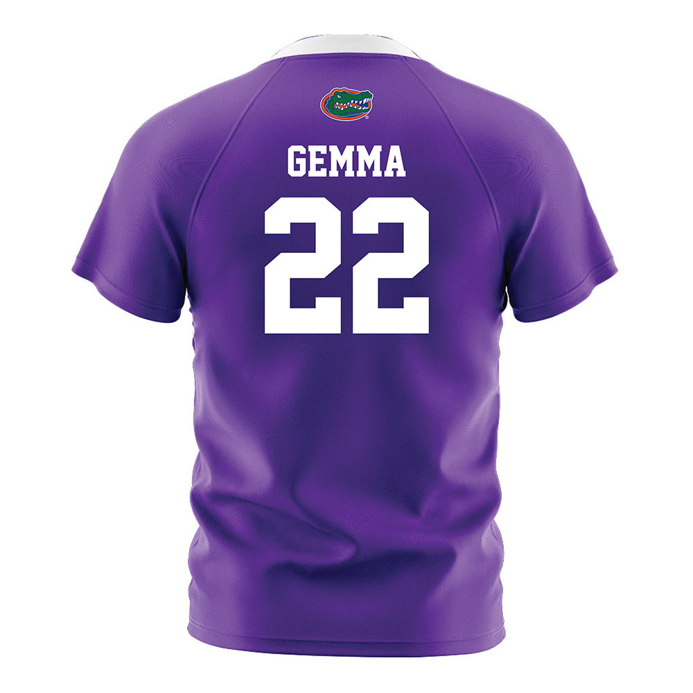 Florida - NCAA Women's Soccer : Abigail Gemma - Soccer Jersey-1
