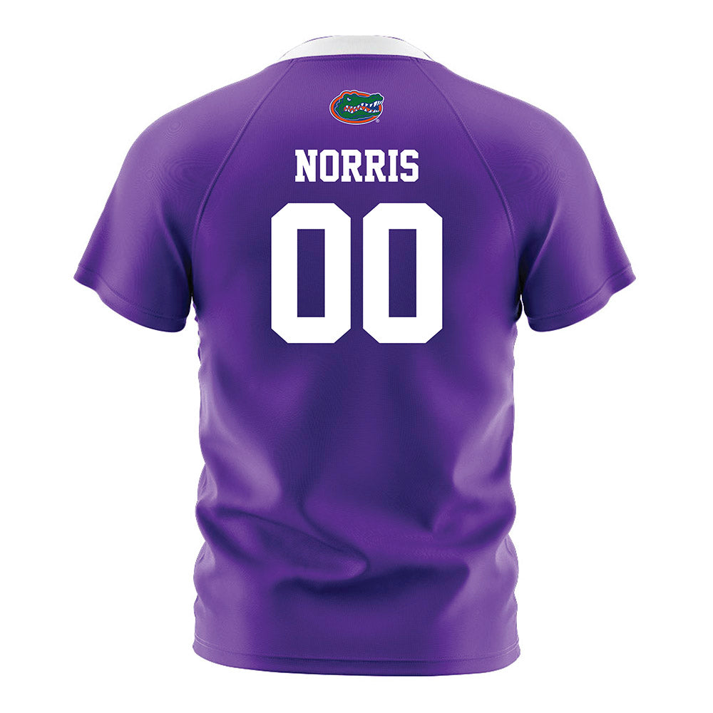 Florida - NCAA Women's Soccer : Nylah Norris - Soccer Jersey-1