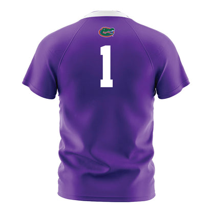 Florida - NCAA Women's Soccer : Jayden Emmanuel - Purple Soccer Jersey