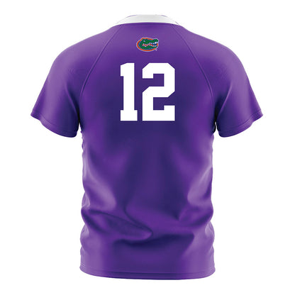 Florida - NCAA Women's Soccer : Ryleigh Acosta - Purple Soccer Jersey