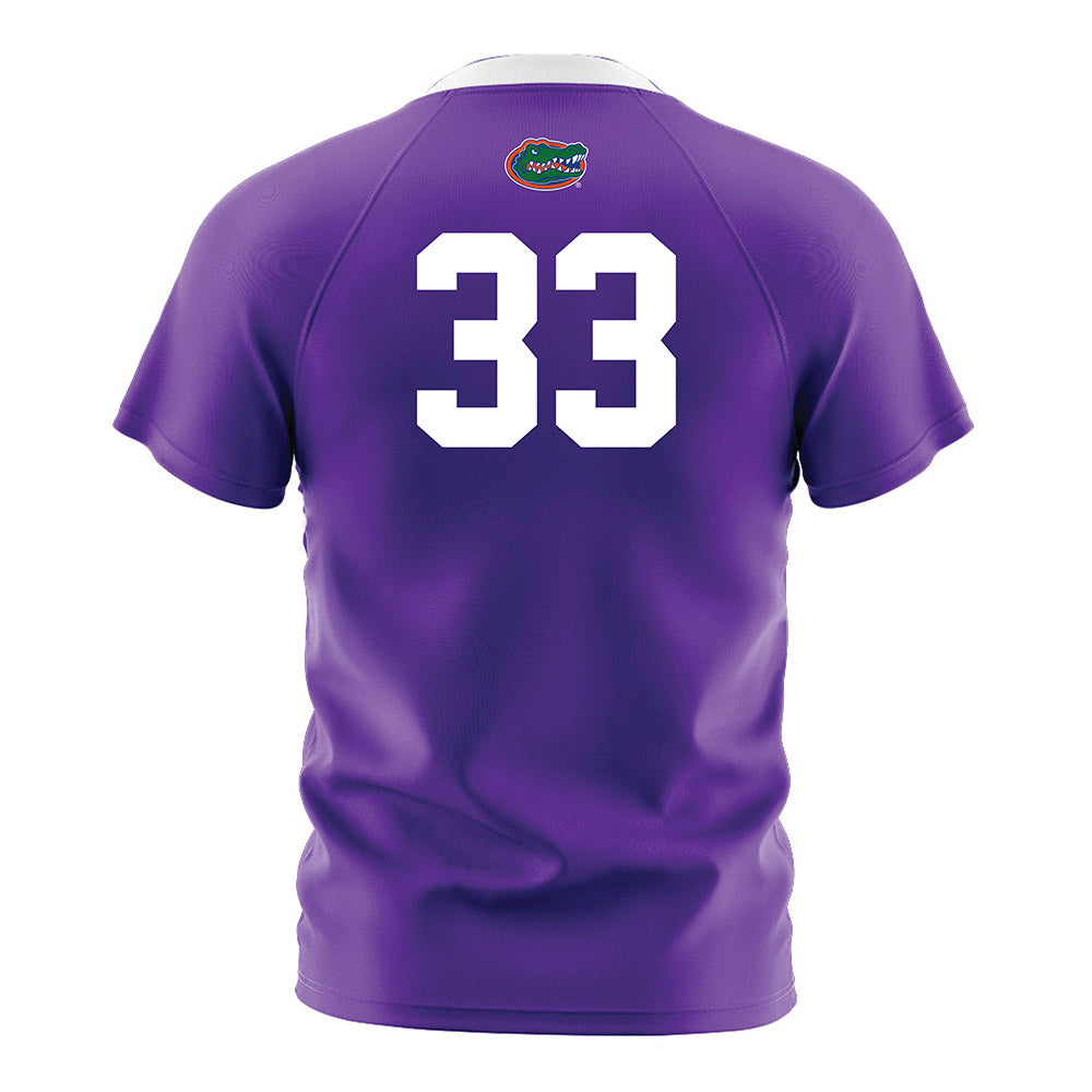 Florida - NCAA Women's Soccer : Skye Barnes - Purple Soccer Jersey