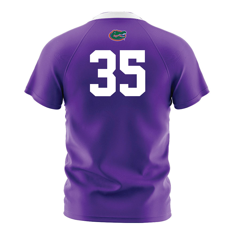 Florida - NCAA Women's Soccer : Lily Holden - Purple Soccer Jersey-1