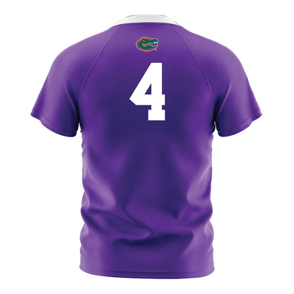 Florida - NCAA Women's Soccer : Megan Hinnenkamp - Purple Soccer Jersey