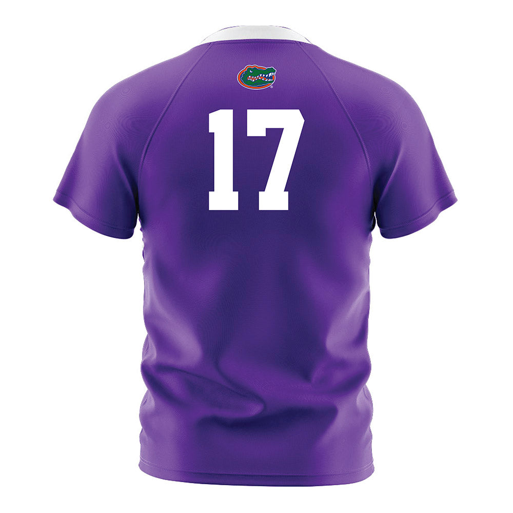 Florida - NCAA Women's Soccer : Delaney Tellex - Purple Soccer Jersey