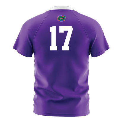 Florida - NCAA Women's Soccer : Delaney Tellex - Purple Soccer Jersey