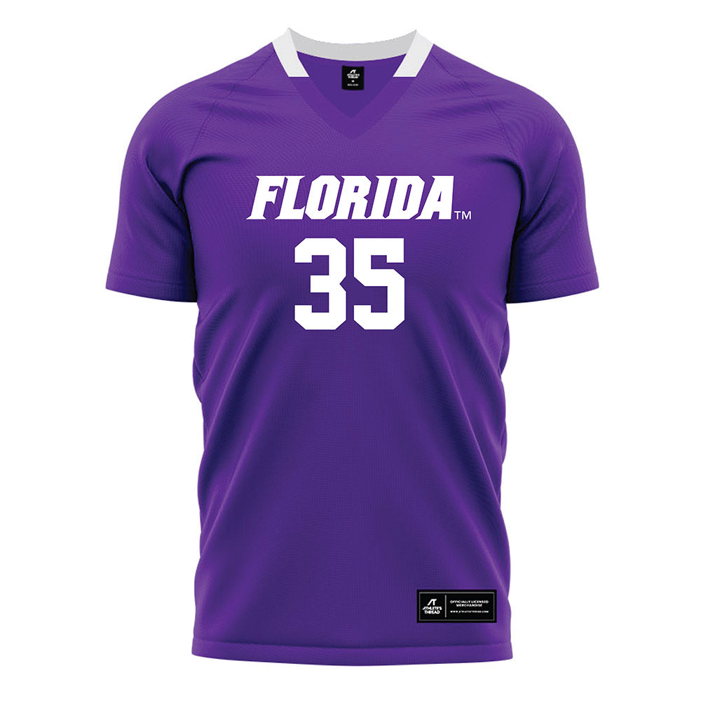 Florida - NCAA Women's Soccer : Lily Holden - Purple Soccer Jersey-0