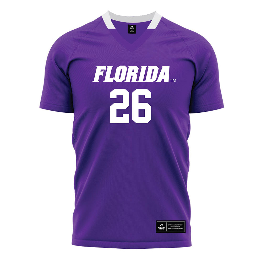 Florida - NCAA Women's Soccer : Sophia Sindelar - Purple Soccer Jersey-0