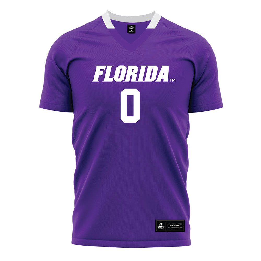 Florida - NCAA Women's Soccer : Paloma Peña - Purple Soccer Jersey-0