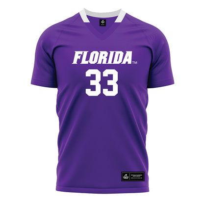 Florida - NCAA Women's Soccer : Skye Barnes - Purple Soccer Jersey