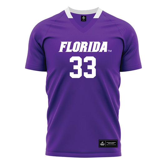 Florida - NCAA Women's Soccer : Skye Barnes - Purple Soccer Jersey
