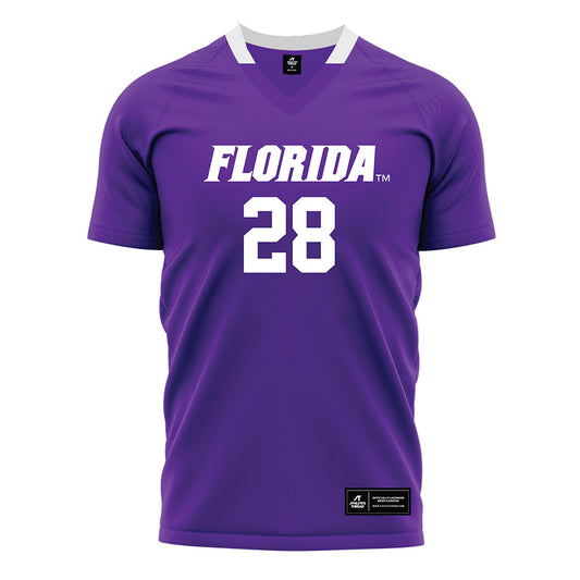Florida - NCAA Women's Soccer : Emma Duval - Purple Soccer Jersey